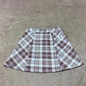 RSQ Skirt Women’s Multicolored Plaid Size XS NWT